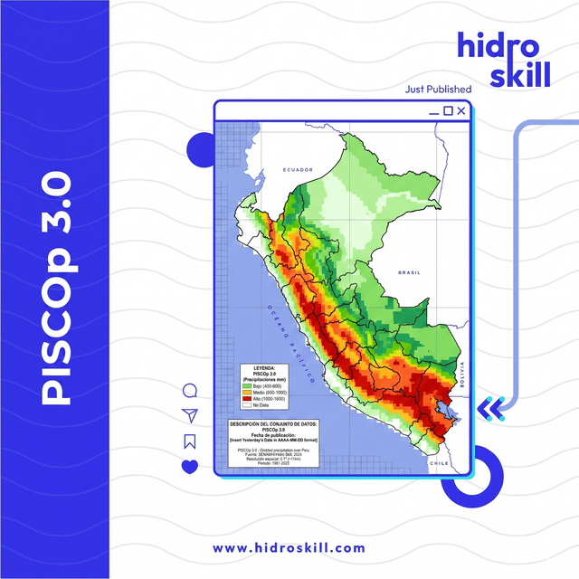 PISCOp v3.0: ¿Cómo cambia la actualización de datos grillados el modelamiento hidrológico en el Perú?
